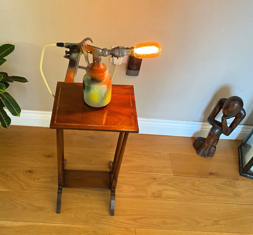 Old vintage spray paint - , gun