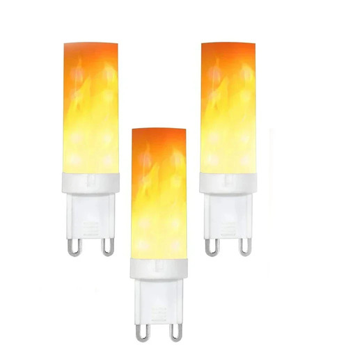 Melery flame lamp led light - g9,