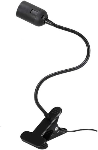 Black clip light - on,