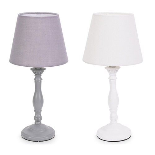 Candle stick table lamp - stick, wooden