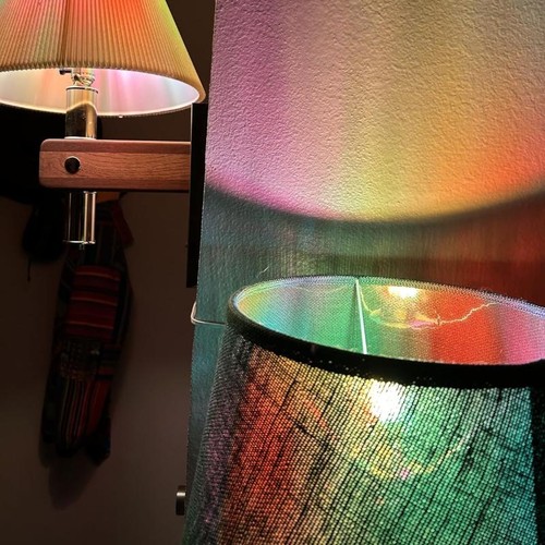 Stained glass light bulb - glass,